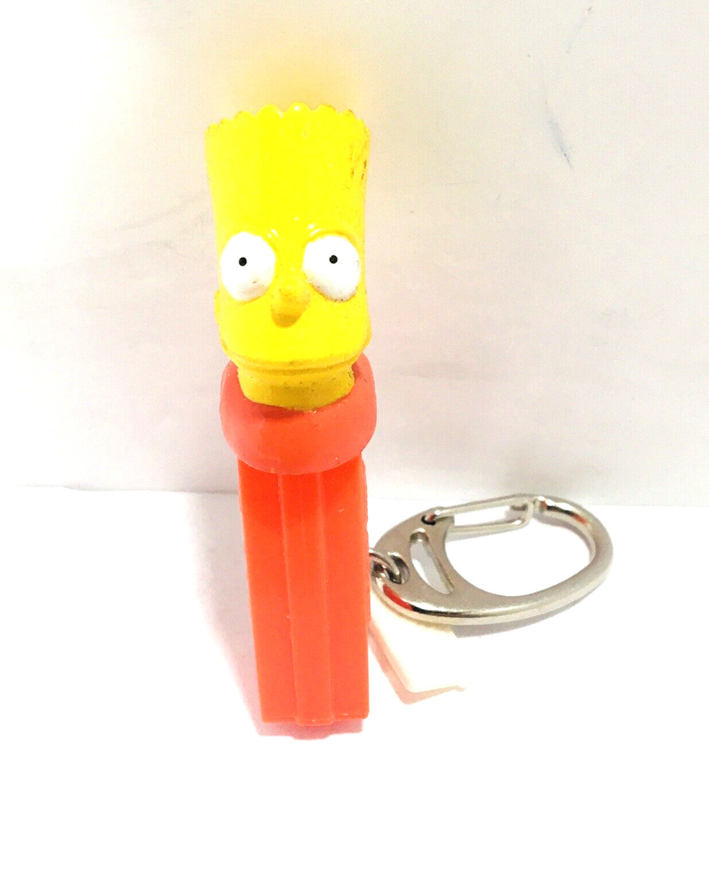 VINTAGE Bart Simpson 1999 PVC Keychain Figure Matt Groening Simpsons RARE